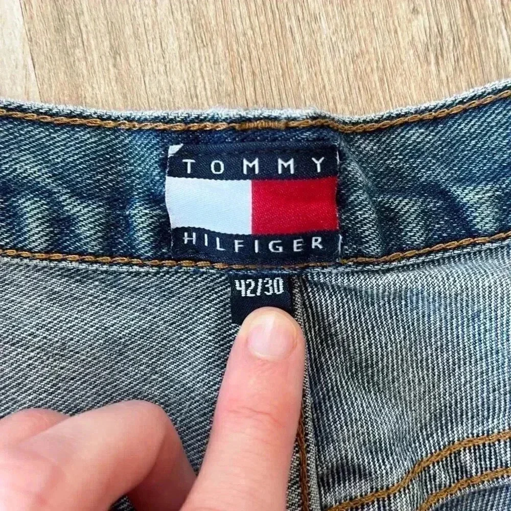 Mens Tommy Hilfiger Denim Jeans - 42x30